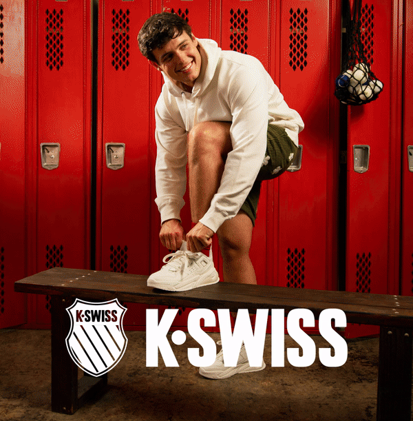 K-Swiss Locker Room GIF