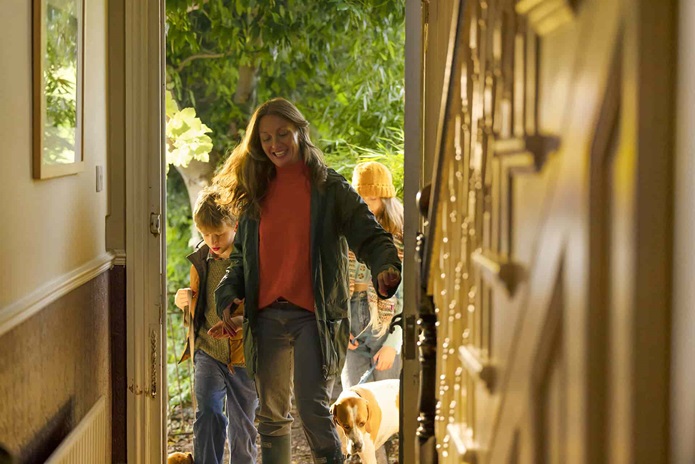 Rural home supplied by Calor