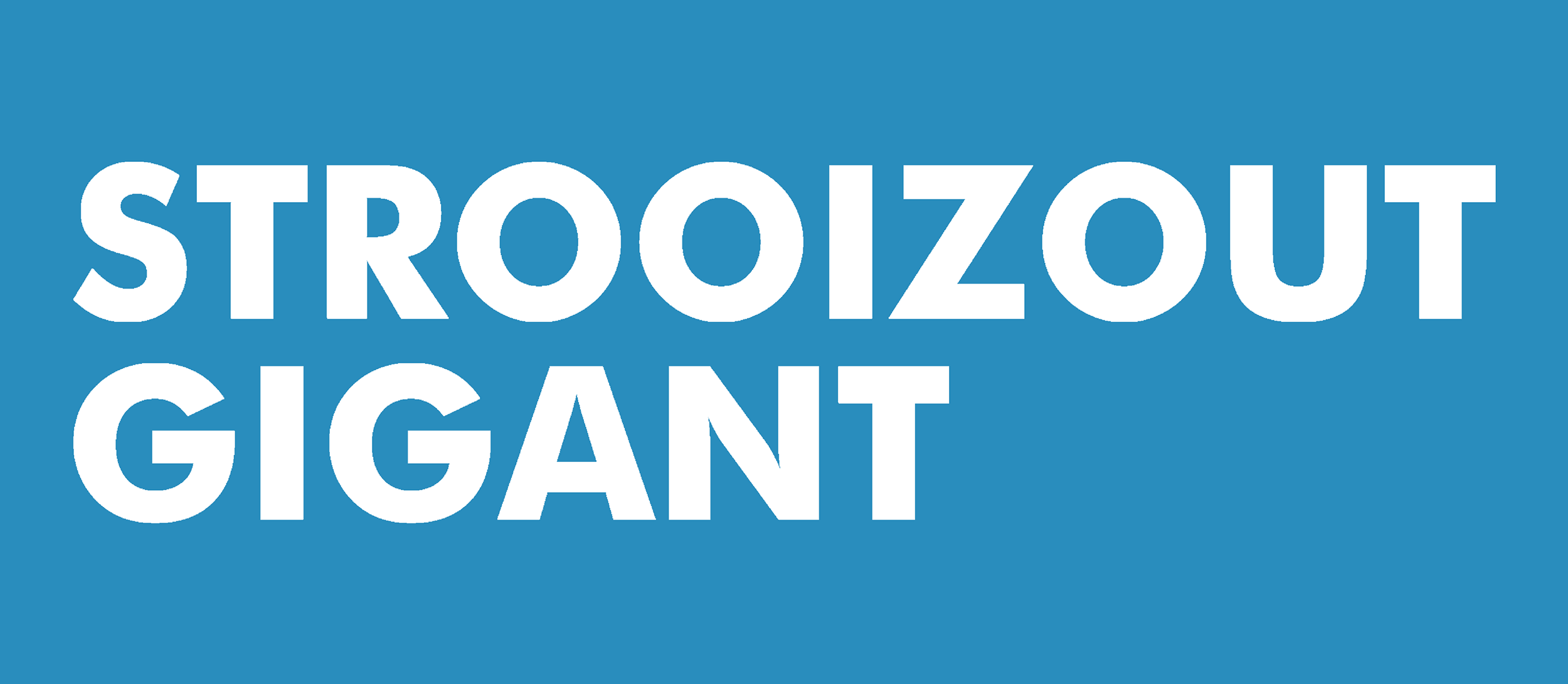 Strooizout Gigant