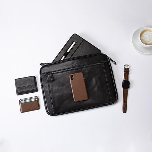 SENA Full Grain Leather Apple Accessories