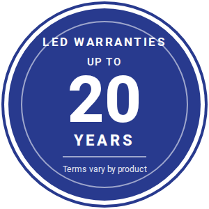 LED Light Expert LED warranties up to 20 years, terms vary by product