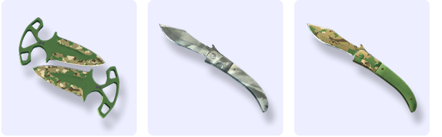 Knives skins
