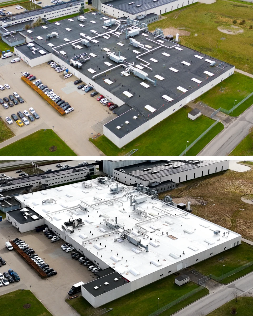 Flydende tagmembran / flydende silikone tagmembran