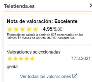 OPINIONES TELETIENDA.ES