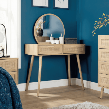 Astbury rattan dressing table