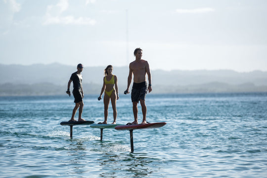 Riders eFoiling in Thailand