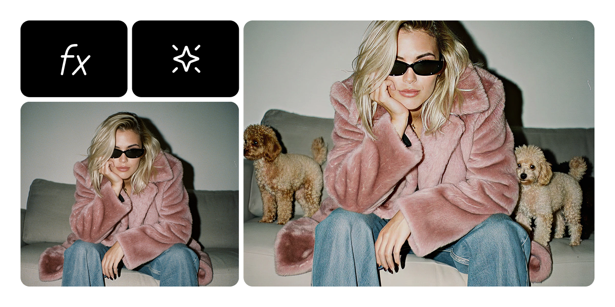 Photo effects example