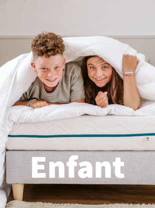Matelas naturels et linge de lit naturel pour enfant