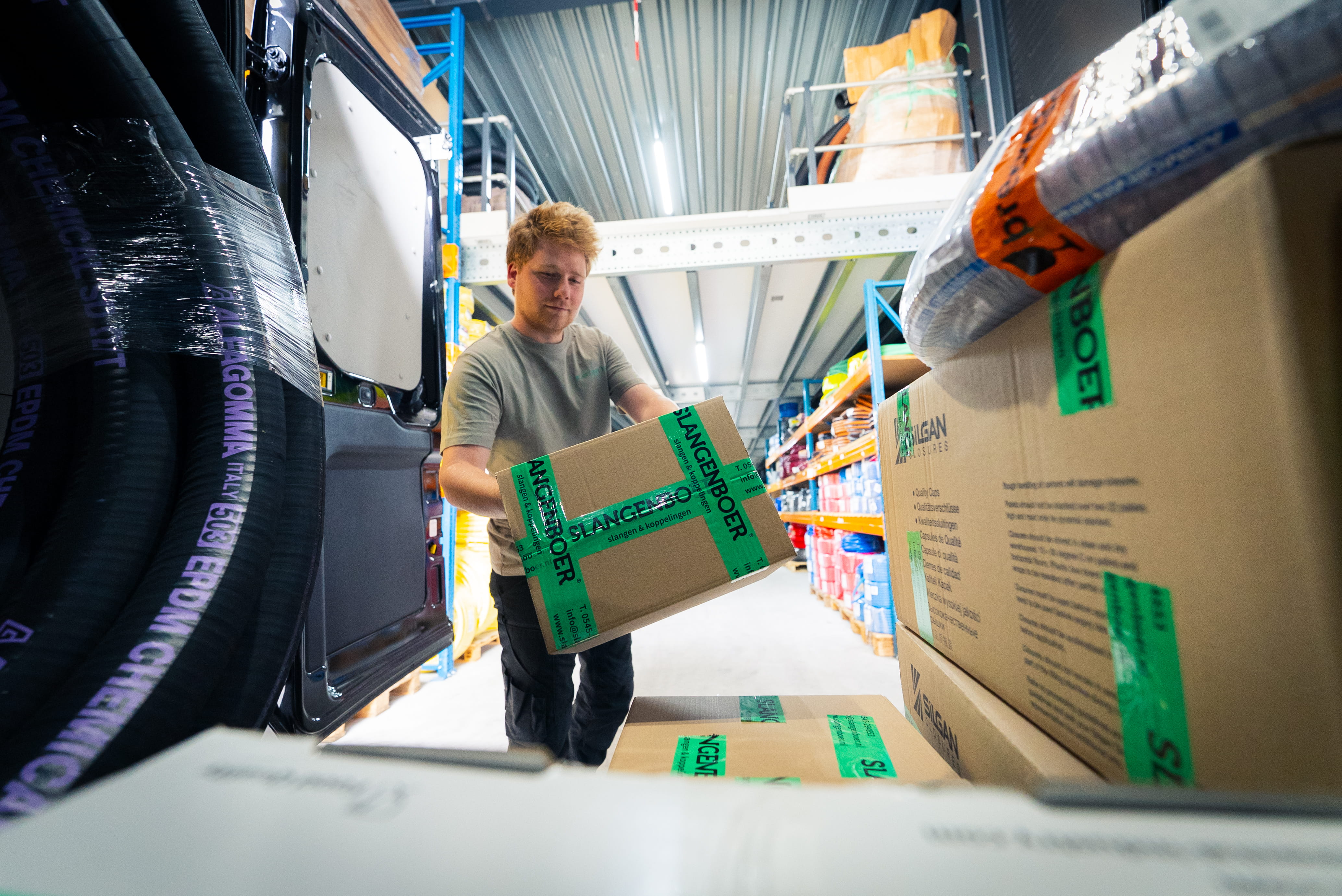 Verzending en logistiek