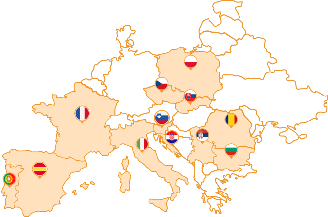 12 Negometal presences in Europe