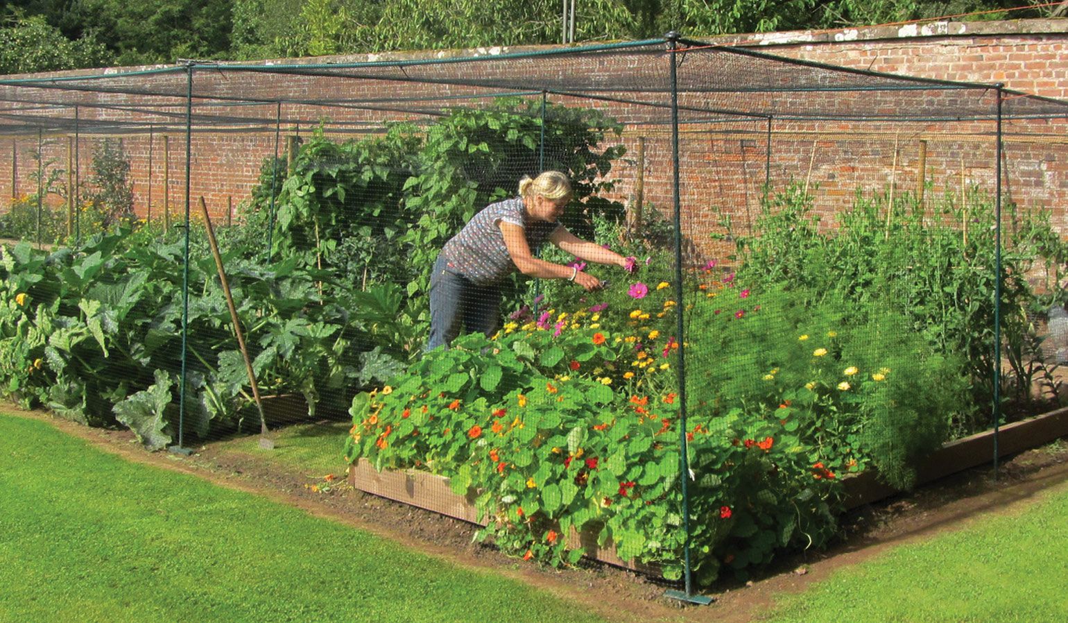 Garden Netting Banner