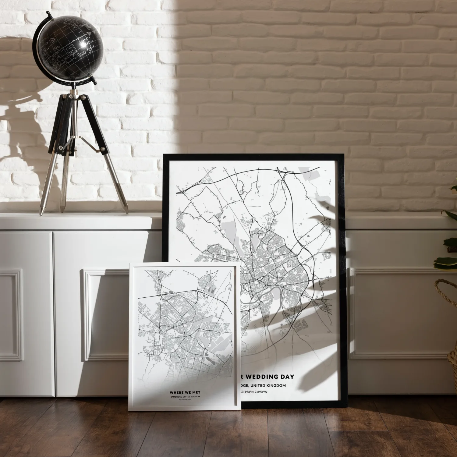 Location map prints