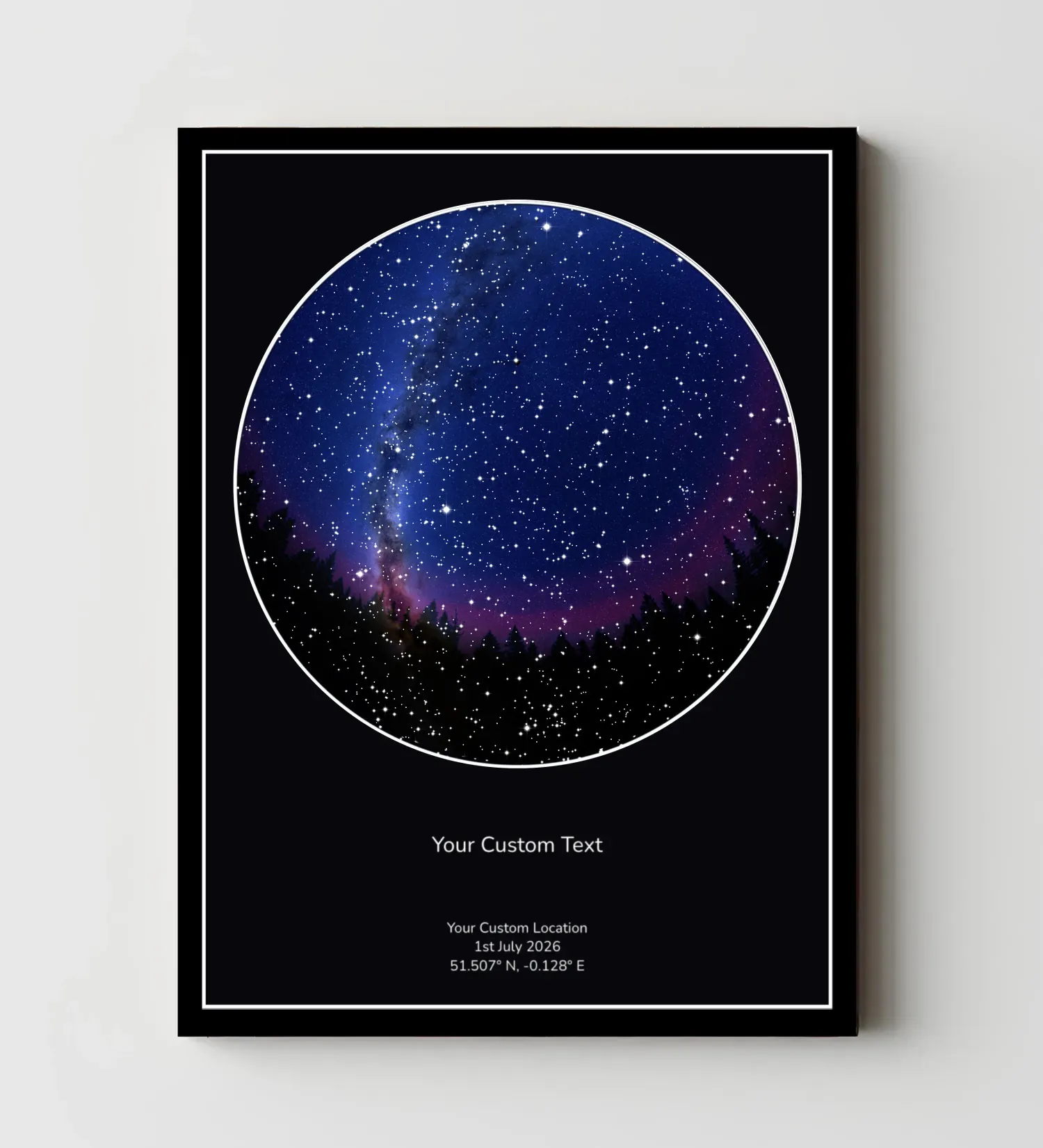 Mystic Night star map