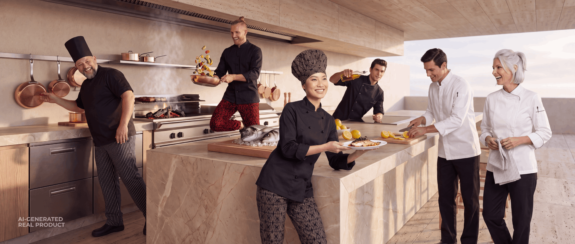 Divise Chef Line Isacco