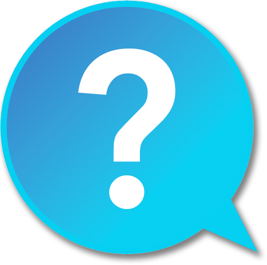 a question mark bubble image