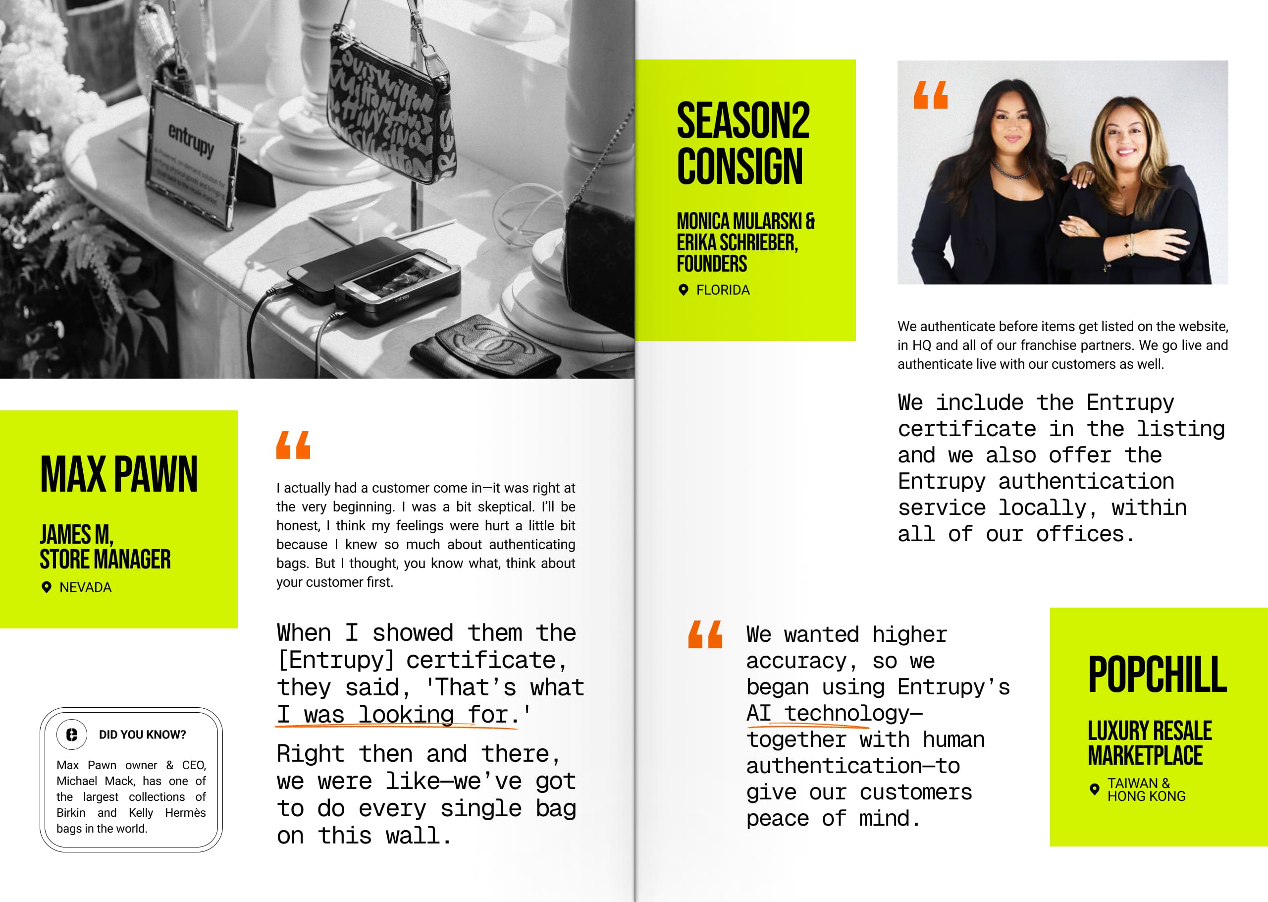 Large Retailer Testimonials