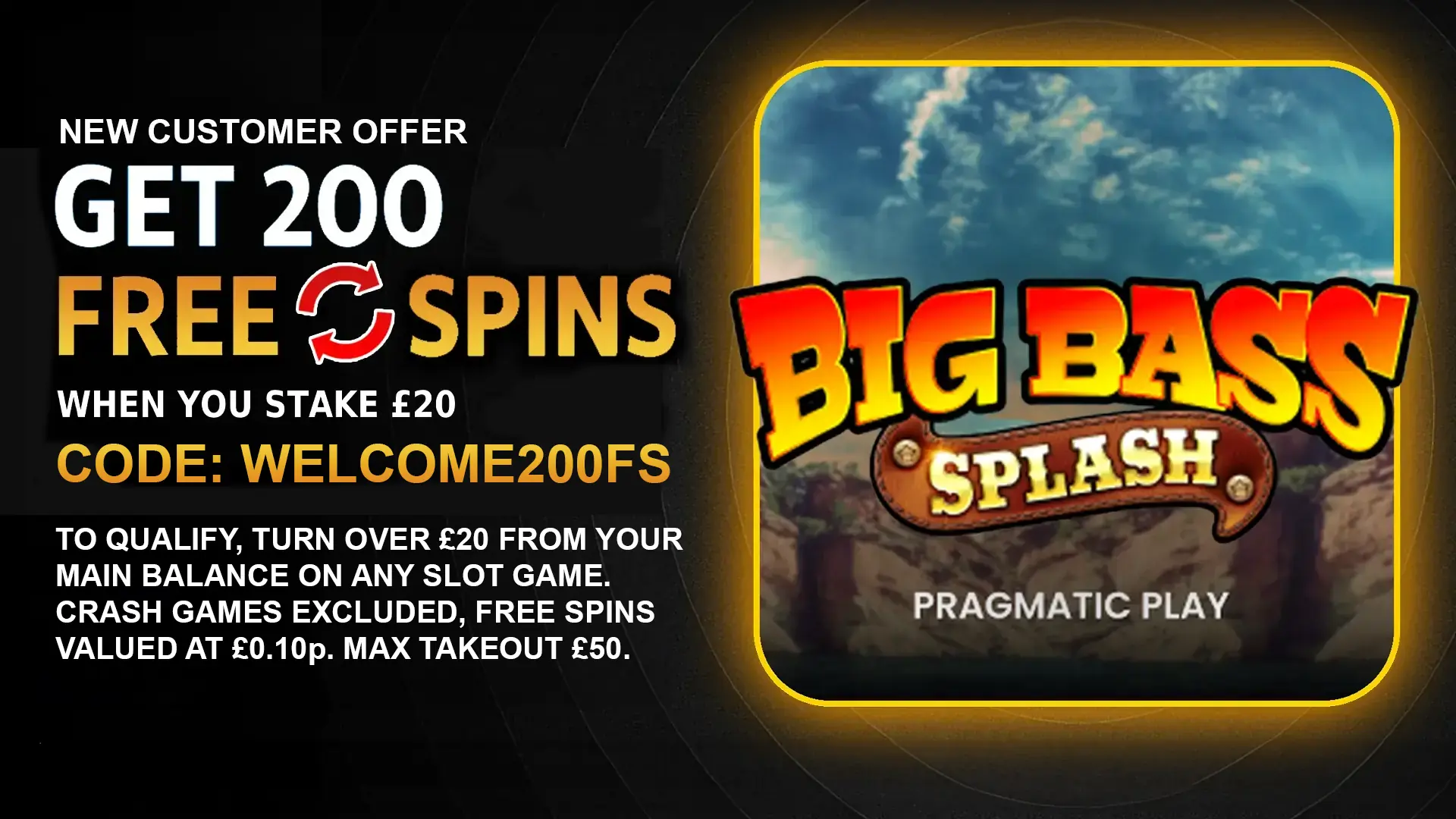 200 Free Spins Offer