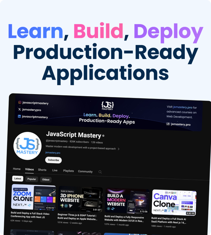 JavaScript Mastery Reviews | Read Customer Service Reviews of jsmastery.pro