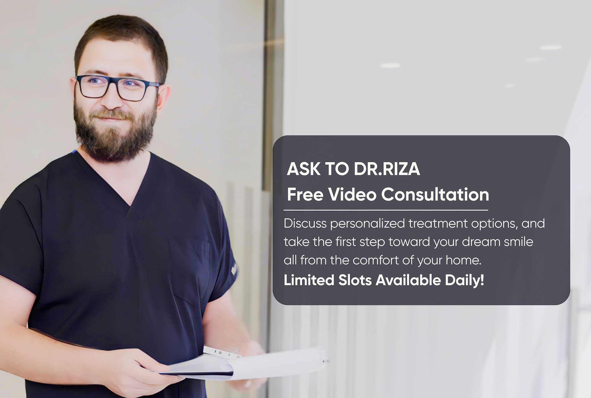 Ask Dt. Riza video consultation