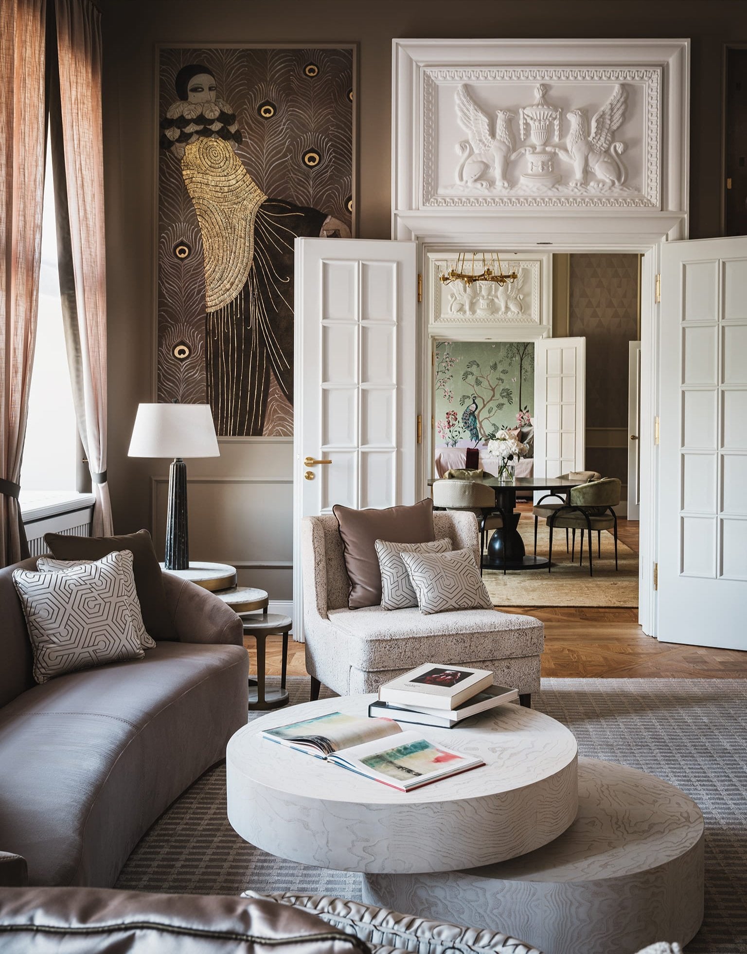 Innenarchitektur mit Teppichen von Kadima Design im Kempinski Hotel Dresden