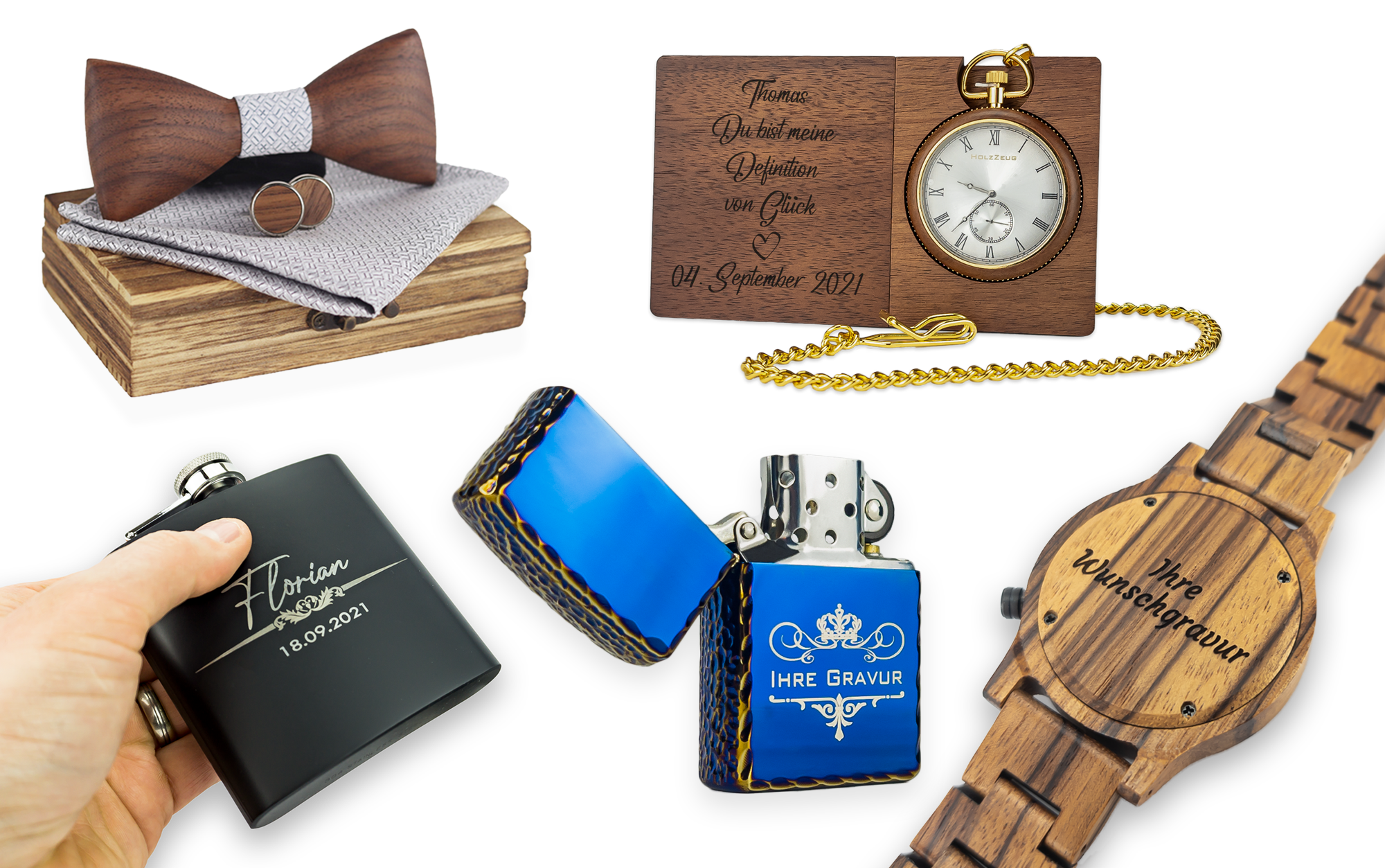 Logo HOLZZEUG Personalisierte Geschenke