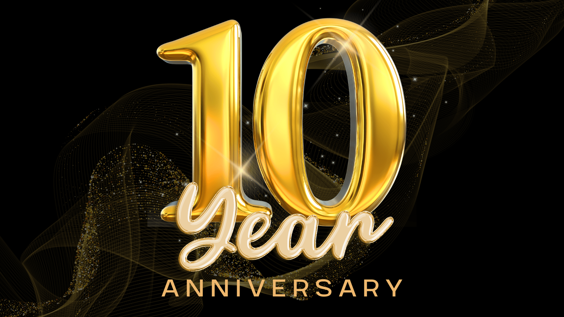 10 Year Anniversary Landing Page