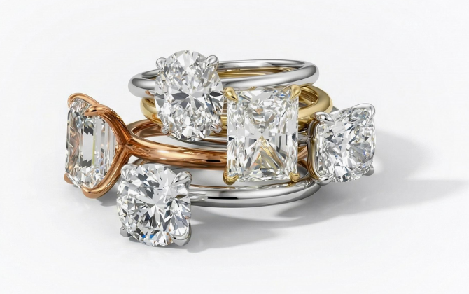 L’Amour Brilliance engagement ring collection