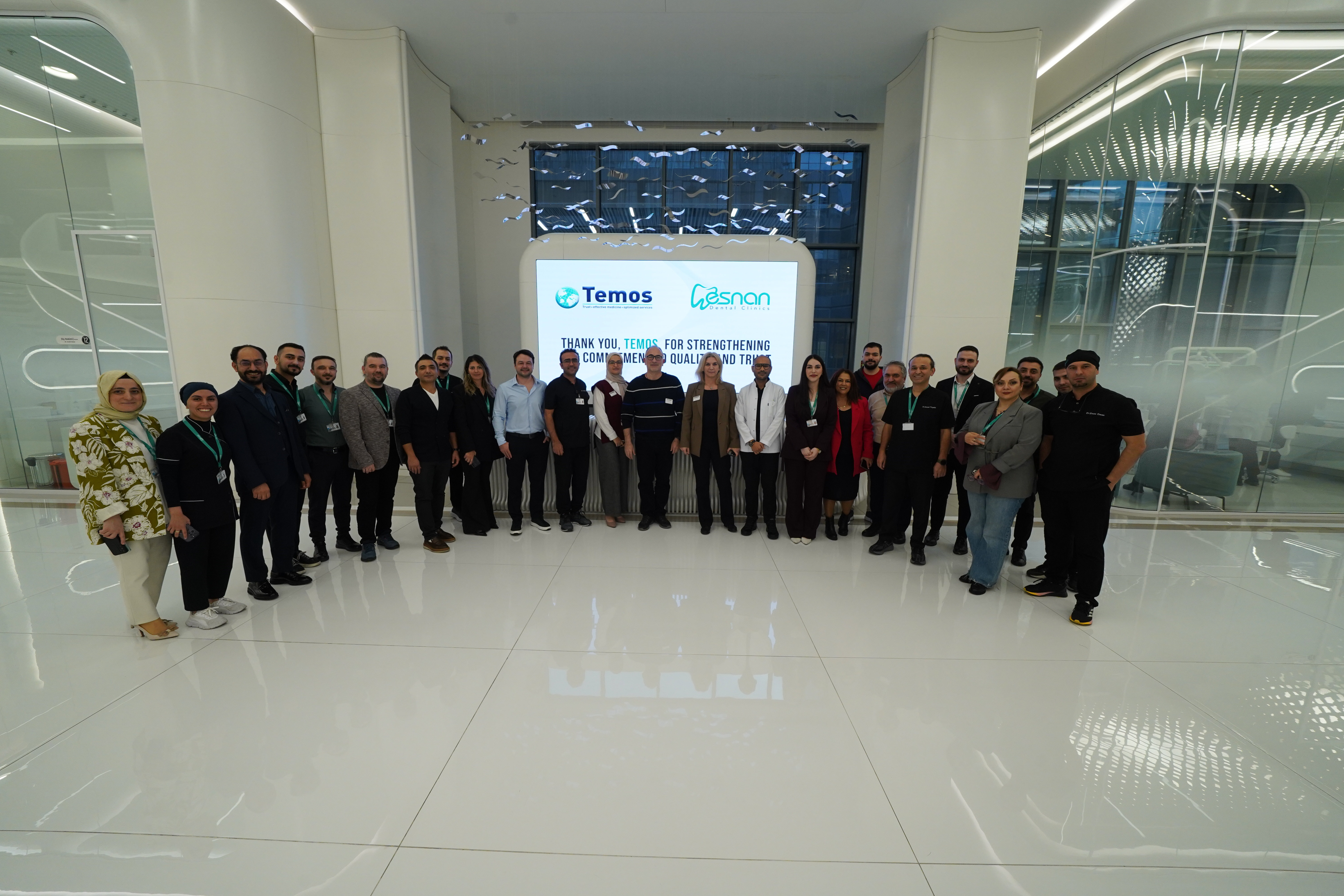 Esnan Dental Clinics Skyland Temos Excellence in Dental Tourism accreditation