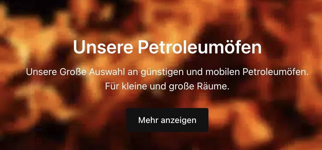 Petroleumöfen aktuelle Angebote