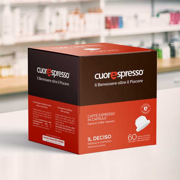Confezione di caffè Cuorespresso