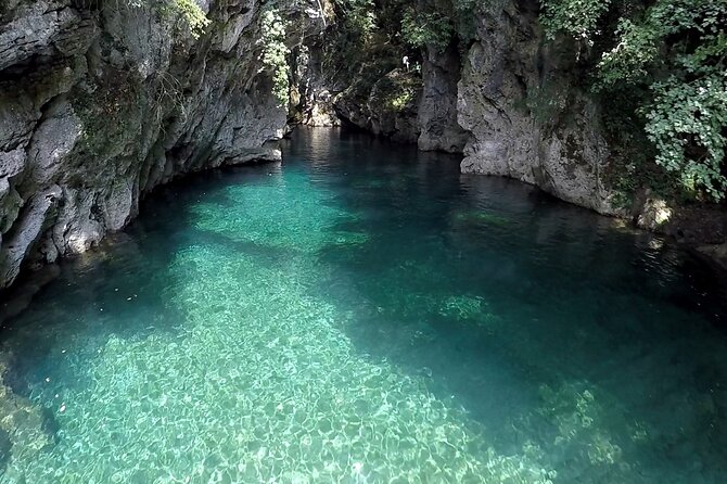 Laguna Blu a Canyon park 