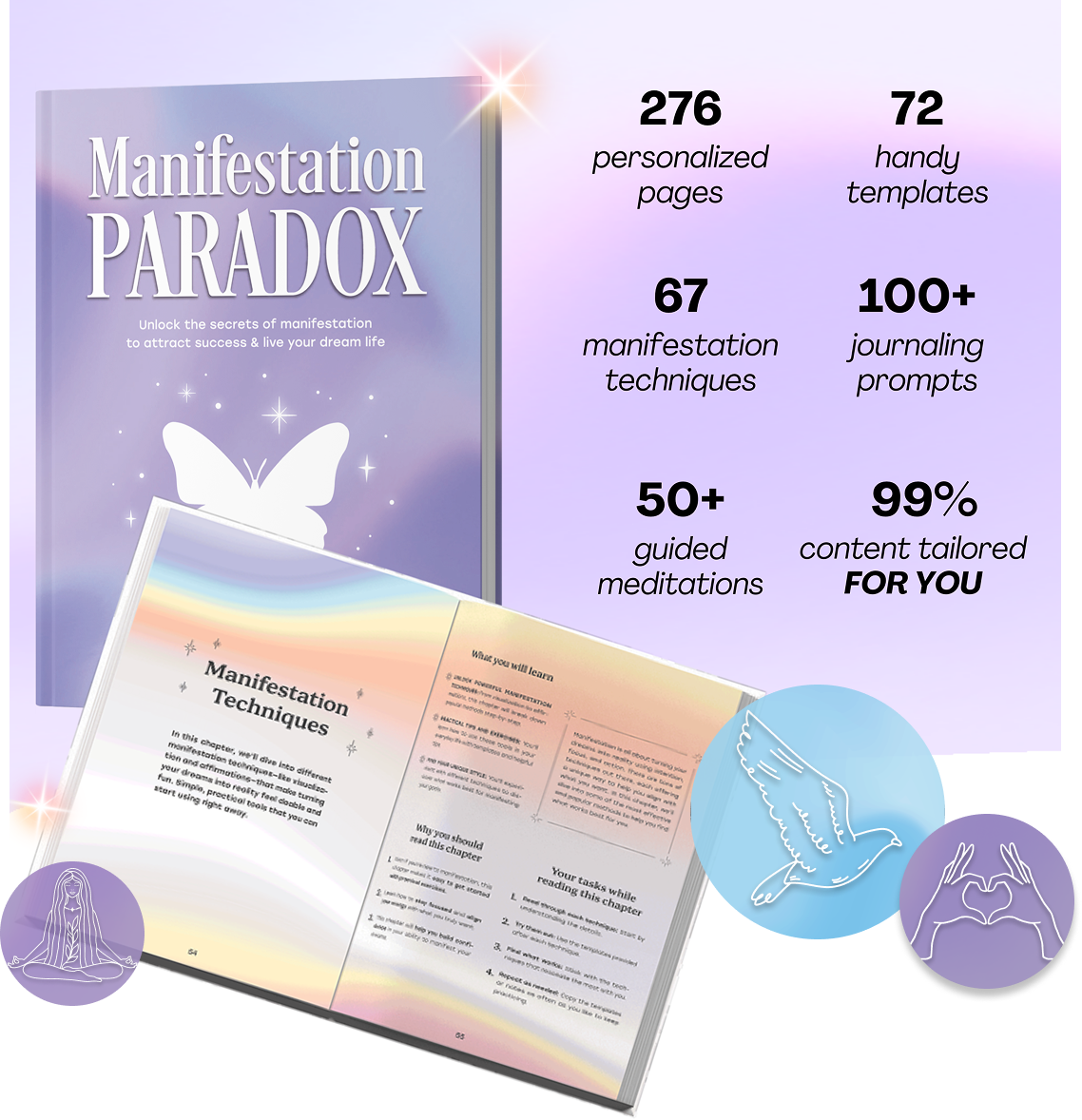 Opened Manifestation Paradox book