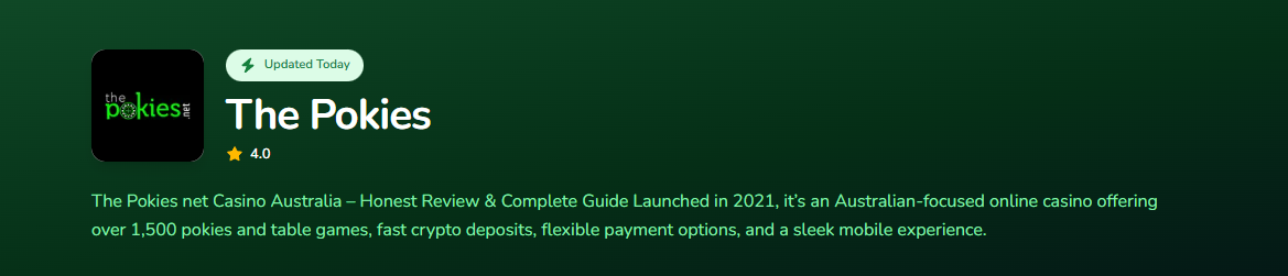 Top Online Casinos Australia