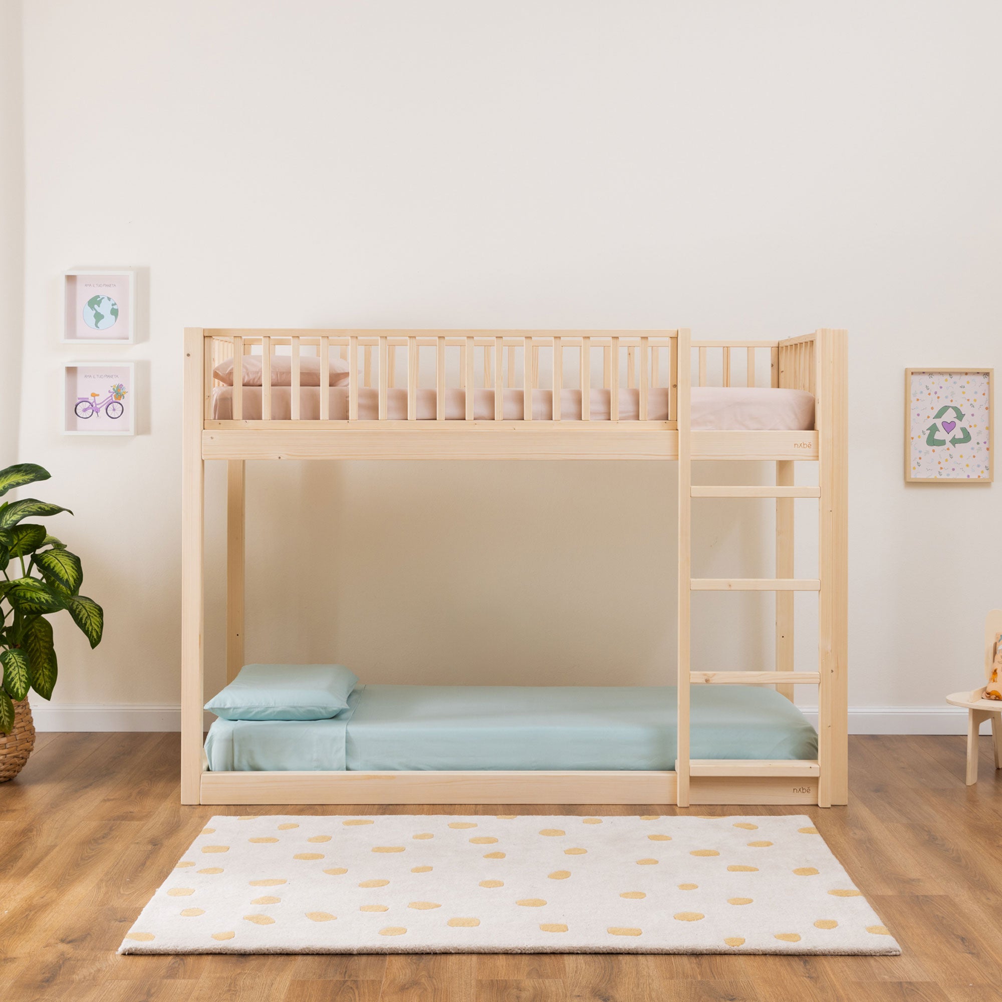 lit superposé montessori zero+ Duo