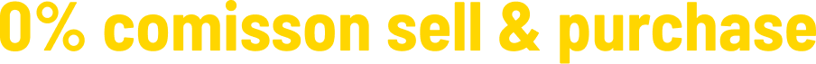 0% commission — sell & purchase