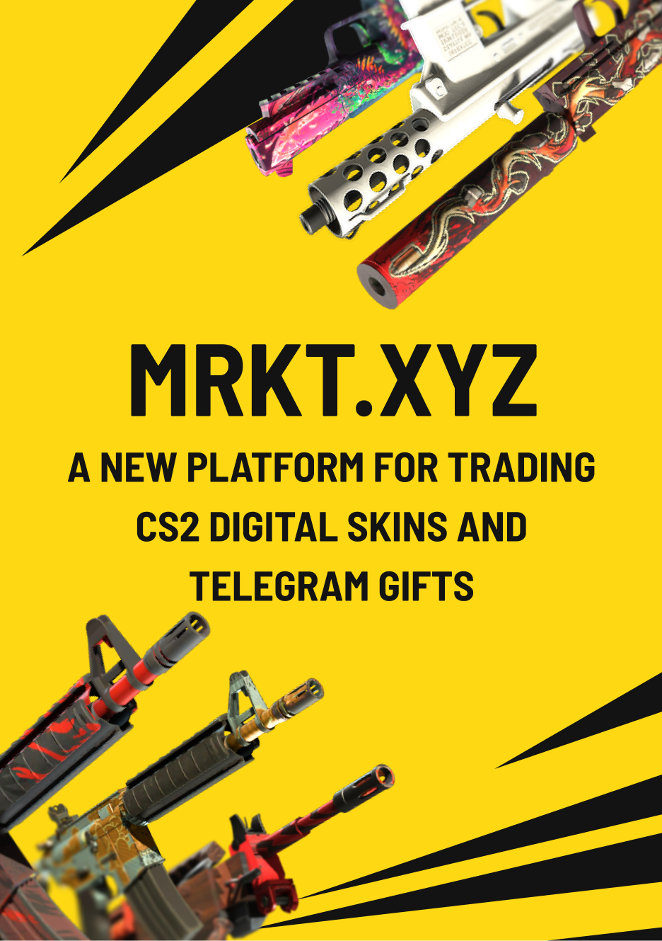 MRKT.XYZ — a new platform for trading CS2 digital skins and Telegram gifts