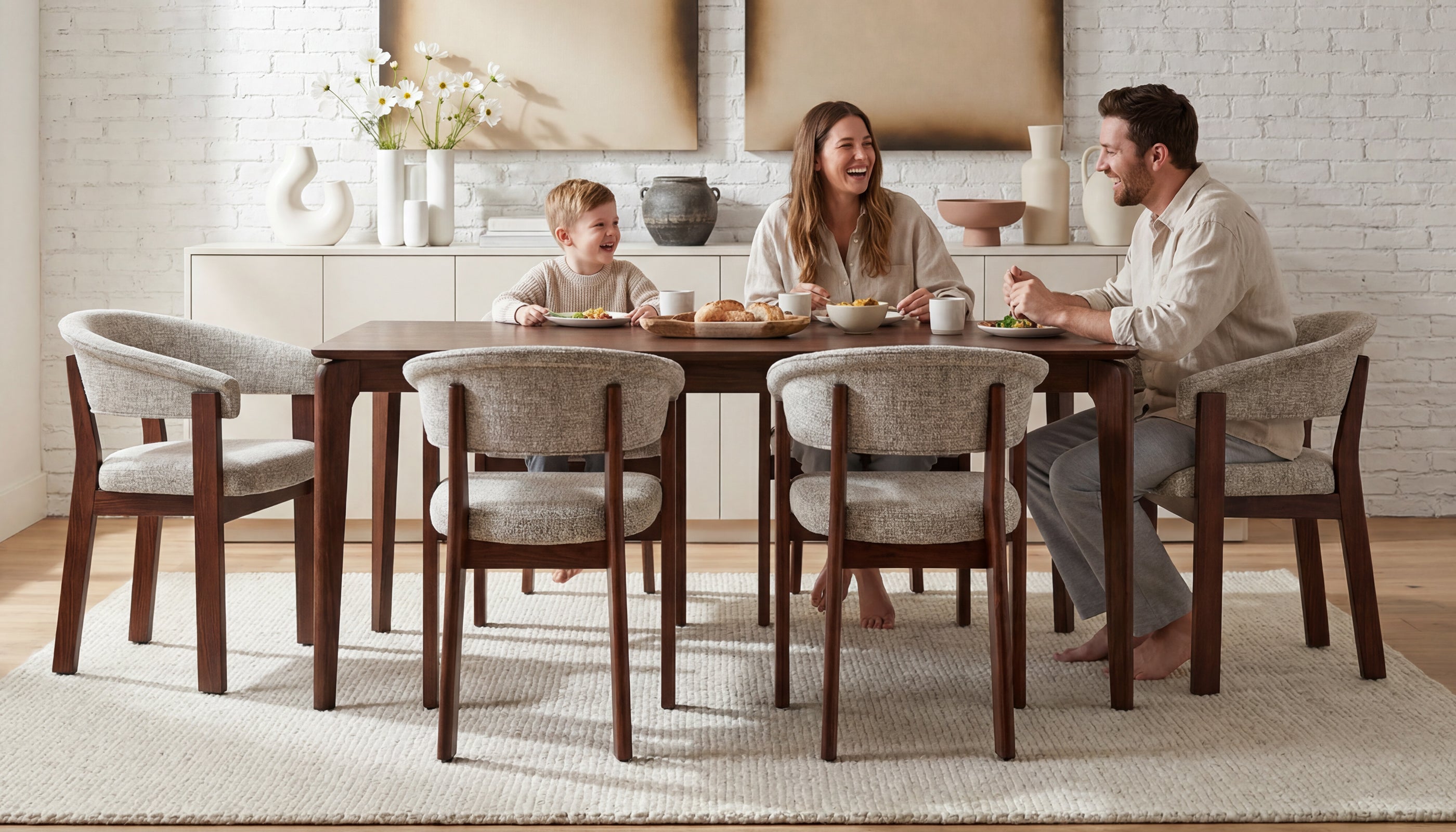 COLAMY furniture in a warm Canadian home